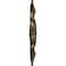 Ekena Millwork Benson Classic Ceiling Medallion (Fits Canopies up to 6 1/2"), 28 3/8"OD x 3 3/4"ID x 1 5/8"P, Brass CM28BEBRS - alternate 2